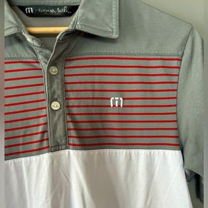 TRAVIS MATHEW mens small golf polo